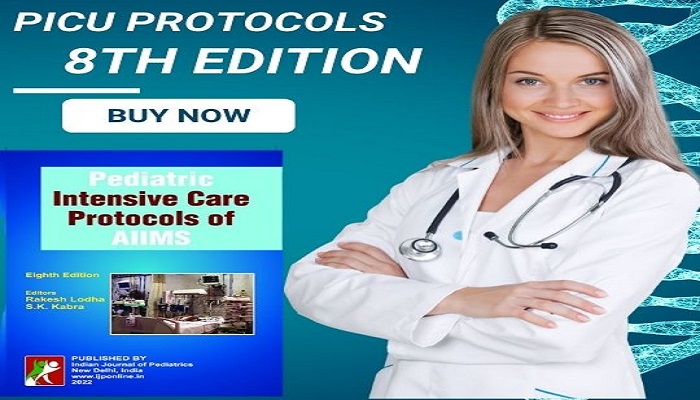 8th Edition of PICU Protocols