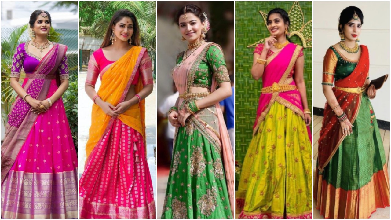 Wear the newest designer sarees to make an impression.