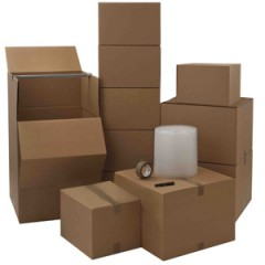 Boxes for moving house 